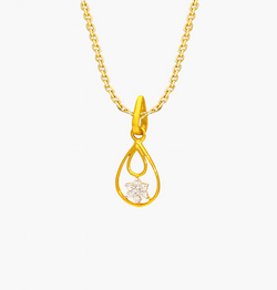 The Floral Drop Pendant